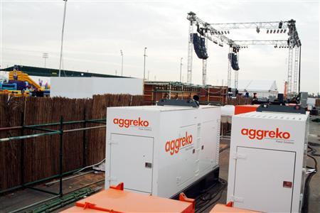 Aggreko generators